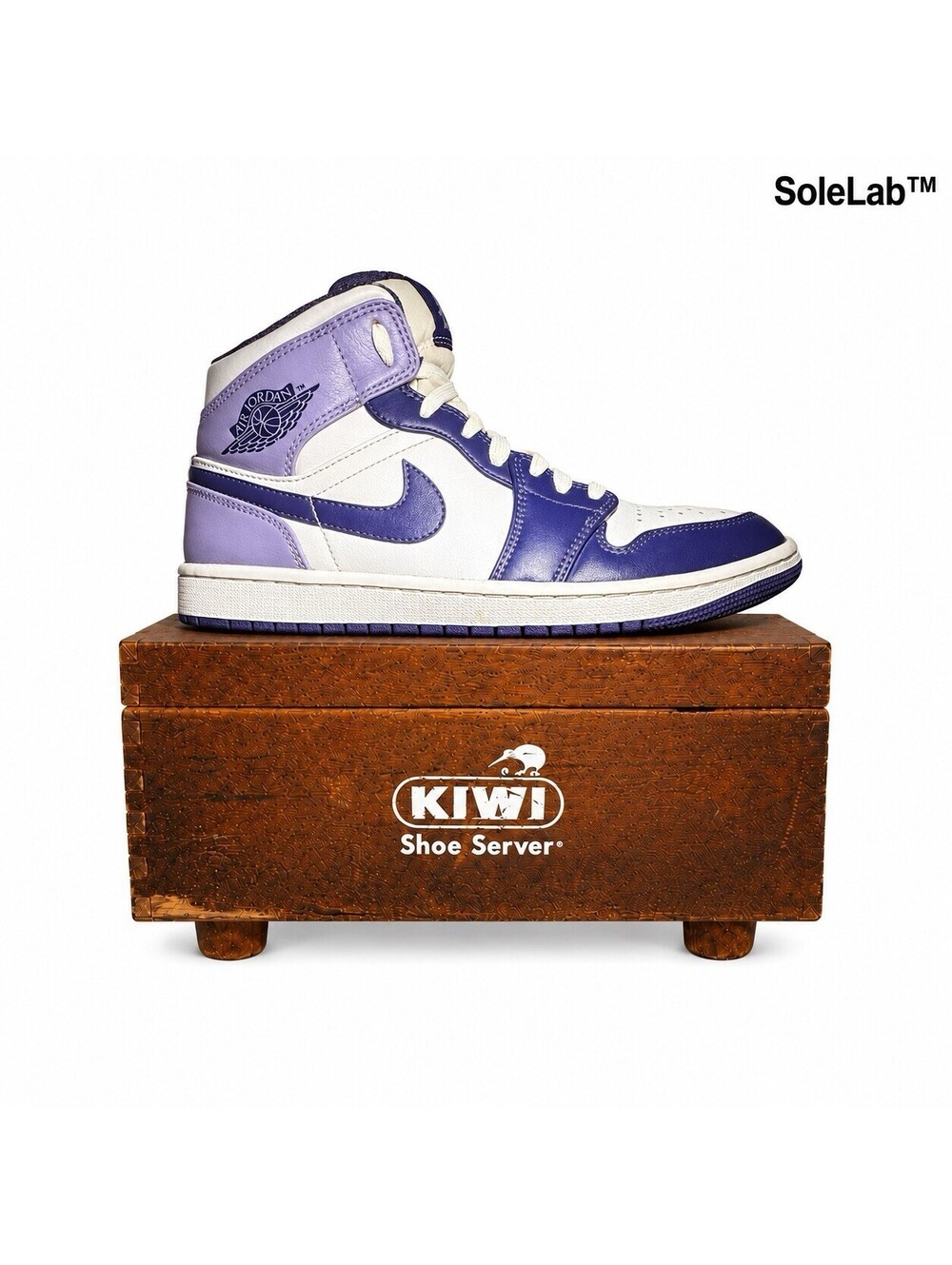 Nike Air Jordan 1 Mid Sky J Purple DQ8426-515 Men’s Size 7.5 White Purple